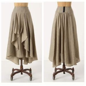 Anthropologie Eva Franco Windswept Prairie Midi Skirt
